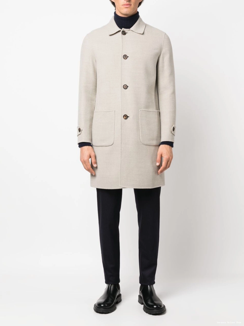 Affordable down button Versace Women coat 0814